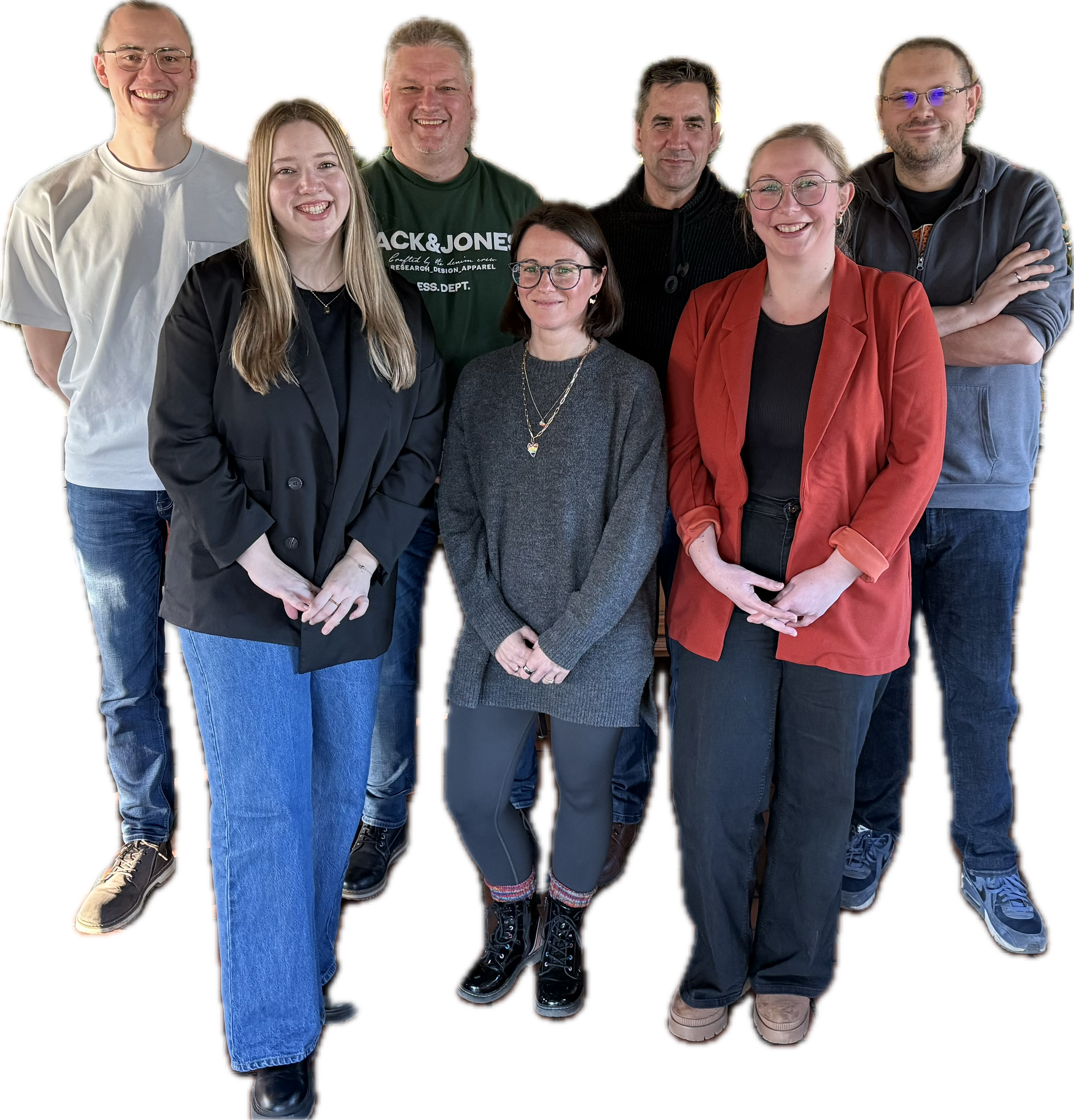 Gruppenfoto – Gemeinsam für Dörfles-Esbach